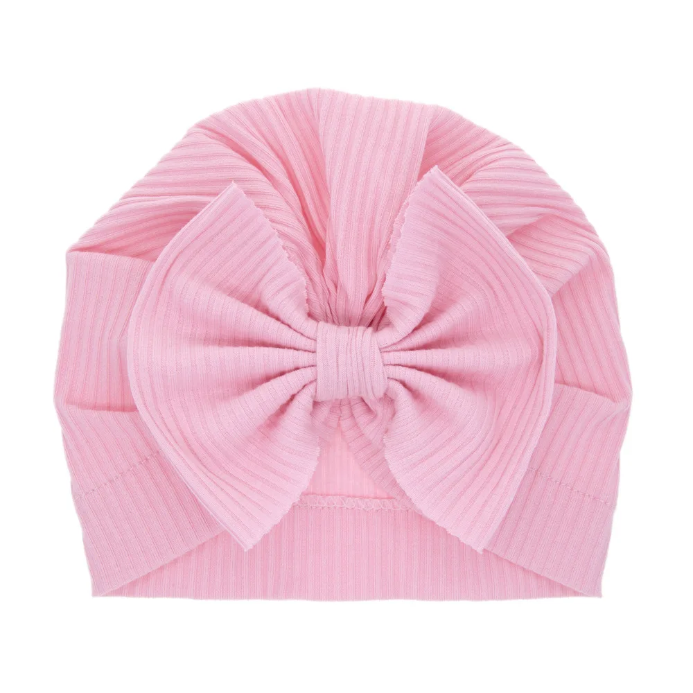 Bonnet turban à nœud papillon pour bébé fille, accessoire de photographie pour nouveau-né, 1 pièce, printemps automne