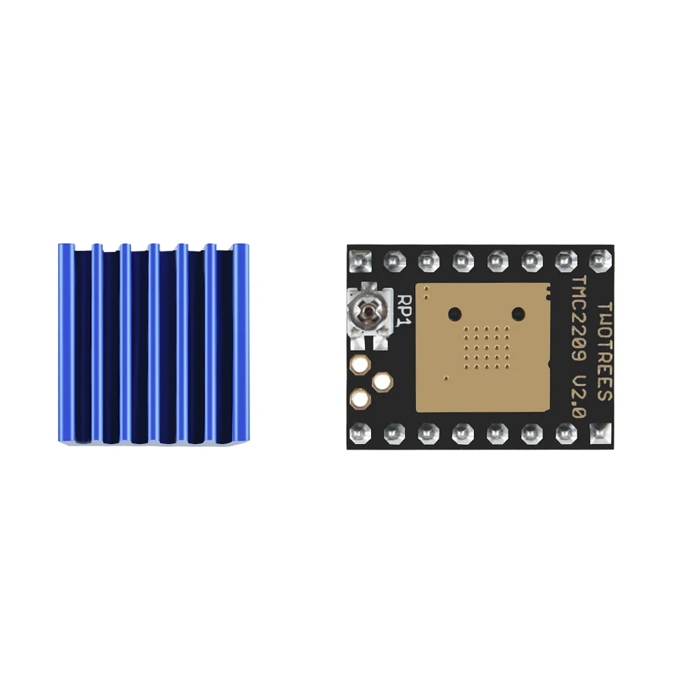 TWOTREES TMC2209 V2.0 Driver Nema17/23 Stepper Motor Driver StepStick 2.5A UART Ultra Silent For MKS Gen L Robin Nano Tinybee