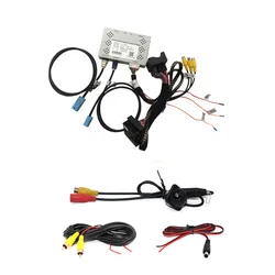 Car rear reverse camera interface for volvo xc60 v60 s60 v40 S60L S80L adapter backup original screen display upgrade decoder