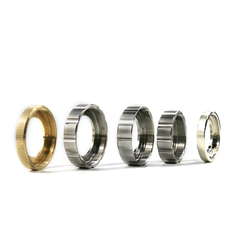 Aurora conector do bocal do laser prenda anel para ospri precitec bt240s bm109 bm111 fibra laser anel de bloqueio porca