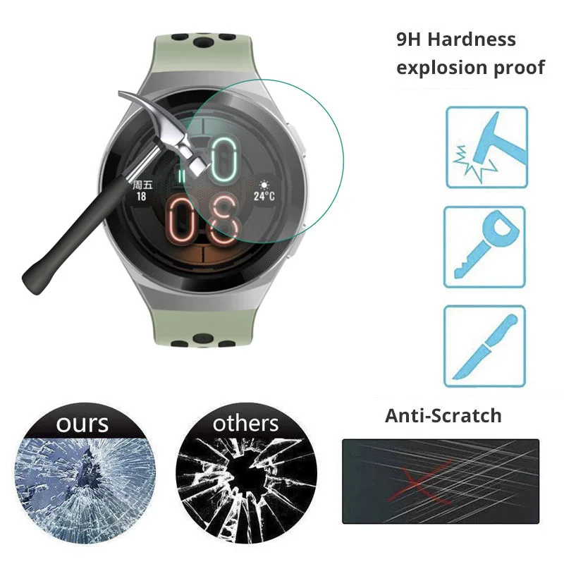 Tempered Glass for Huawei Watch GT 2e Screen Protector For Huawei Watch GT2e Explosion Proof Protective Glass Film