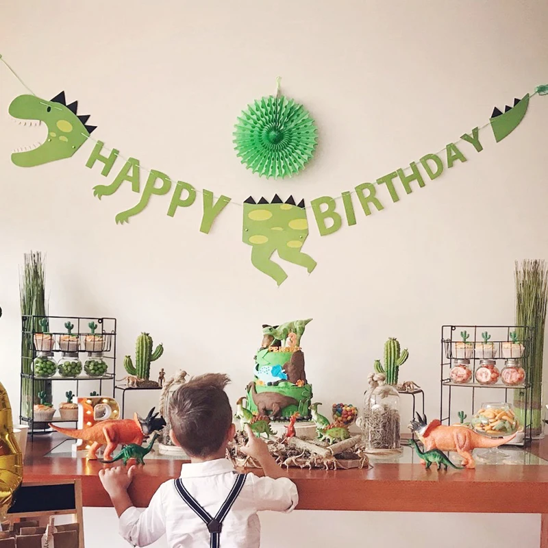 

Dinosaur Party Supplies Dino Cake Toppers Dinosaur Balloons Tattoo Sticker Decor Dinosaur Decoration Event Party Supplies Kids