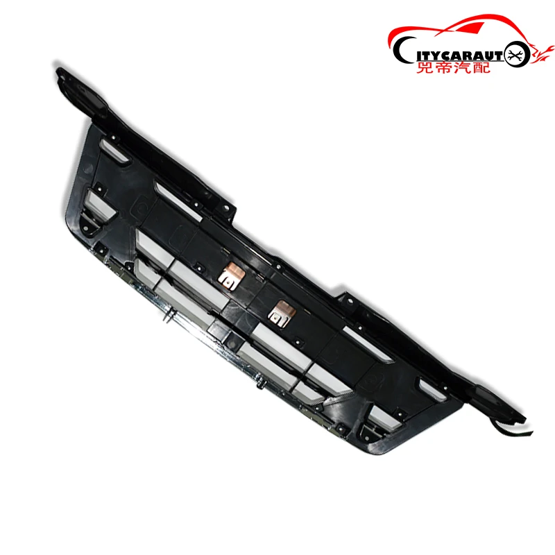 ORIGINAL STYLE FRONT RACING GRILLE GRILLS ASB CHORMED BUMPER MASK COVER FIT FOR ISUZU D-MAX DMAX 2006-2011 GRILLE AUTO PARTS