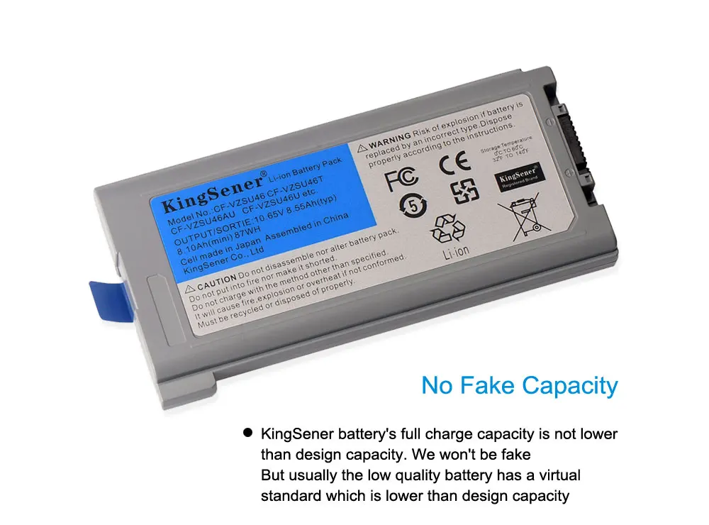 KingSener 10.65V 8550mAh Laptop Battery CF-VZSU46 For Panasonic Toughbook CF-30 CF-31 CF-53 CF-VZSU46AU CF-VZSU46U CF-VZSU46S