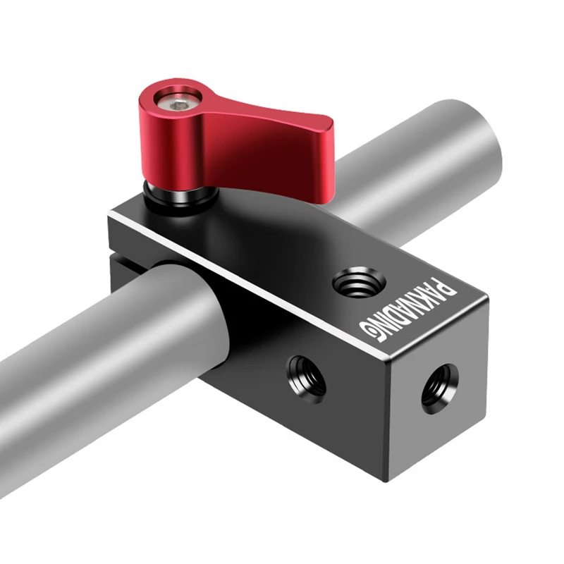 15Mm Cần Kẹp Camera Duy Nhất Cần Ốp Cho Cần 15Mm Hỗ Trợ Hệ Thống Kính Ngắm EVF Núi, màn Hình LCD, Micro Gắn