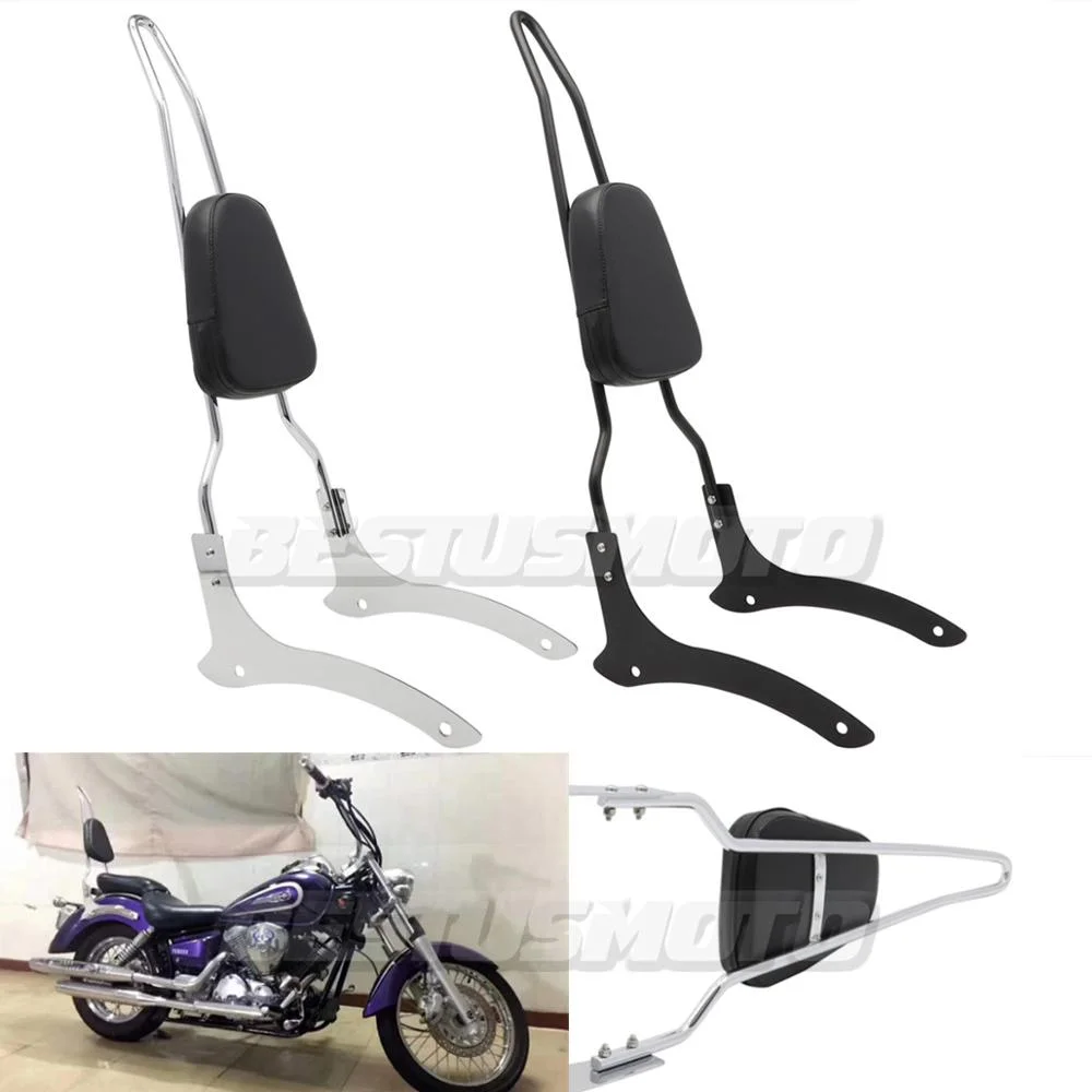 

Motorcycle Backrest Sissy Bar For Yamaha V-Star DragStar XVS 1100 XVS1100 Custom 2000-2011 2001 2002 2003 2004 2005 2006 2007