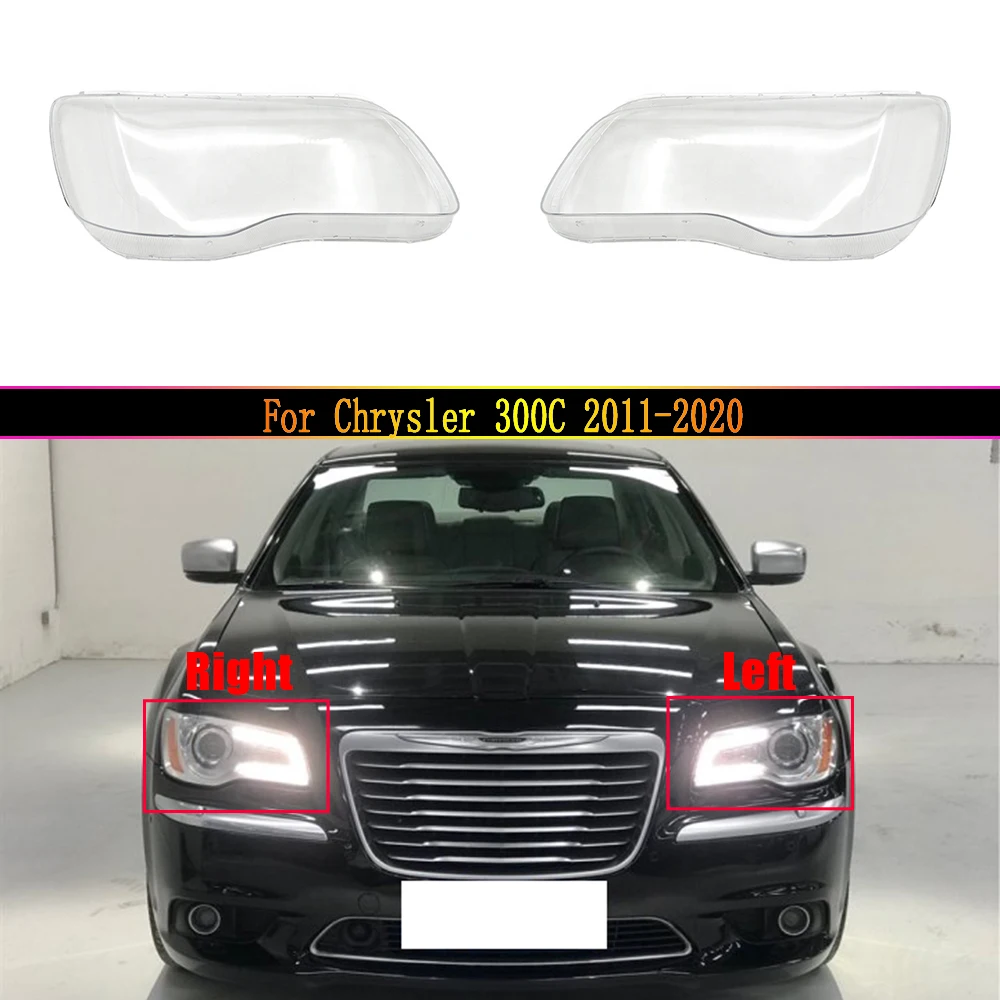 

For Chrysler 300C 2011-2017 2018-2020 Headlamp Cover Replacement Auto Shell Cover