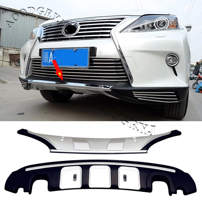 For LEXUS RX270 2012-2015 New before Rear Bumper Surround Lid Spoiler Guard Moulding Cover trim Car Accessories