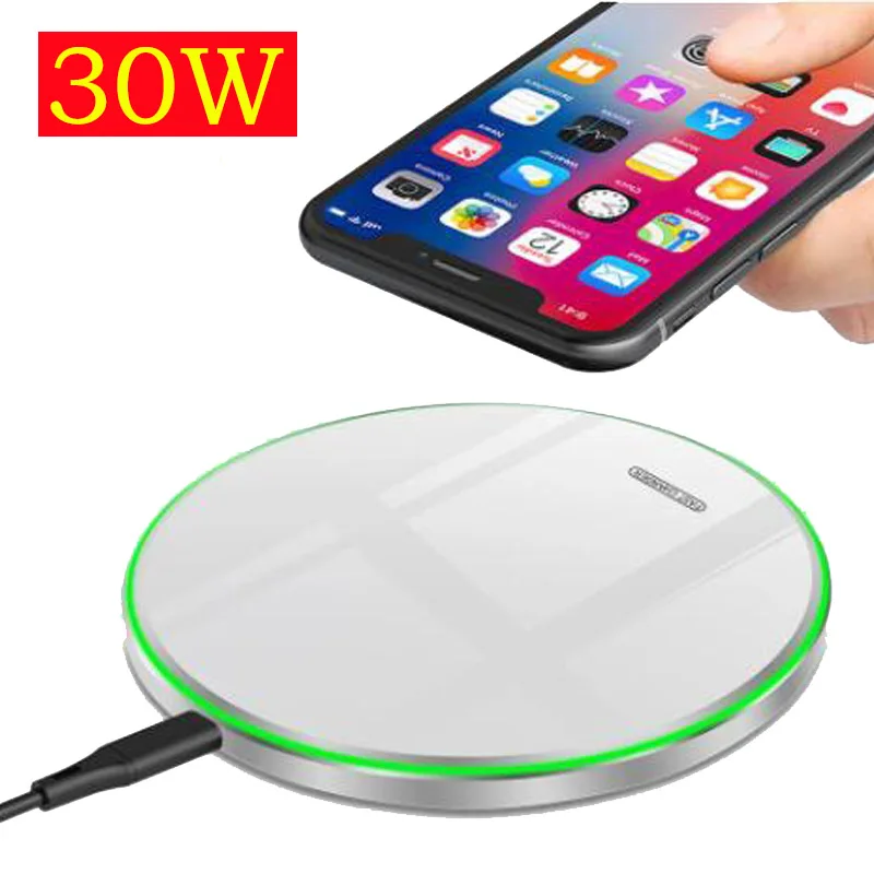 For Huawei Pocket 2/Pura 70 Pro/Mate 60 Pro/Pura 70 Ultra QI Wireless Charger Type C USB 30W Fast Charging