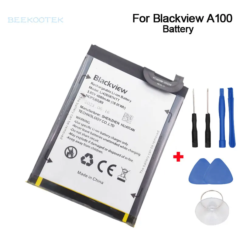 

New Original Battery Phone Battery Repair Replacement Accessories Parts For Blackview A100 6.67 Inch Smartphone