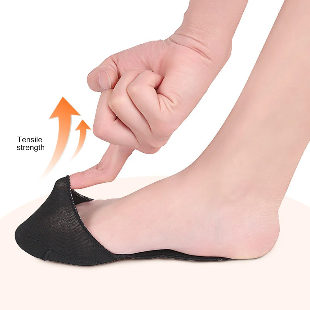 1ペア厚みスポンジパッド見えない中袖ための中足骨パッド前足痛み、モートンのneuroma、足底いぼ、トウモロコシ