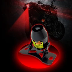 Car Motor Motorcycle Tail Decorative Car Logo Projector 12V  24V LED Emergency Braking Back UP Stop Laser Light