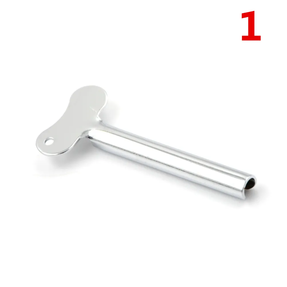 1pc Multifunctional Plastic Cream Tube Squeezing Dispenser Metal Toothpaste Squeezers Bathroom Accessories 