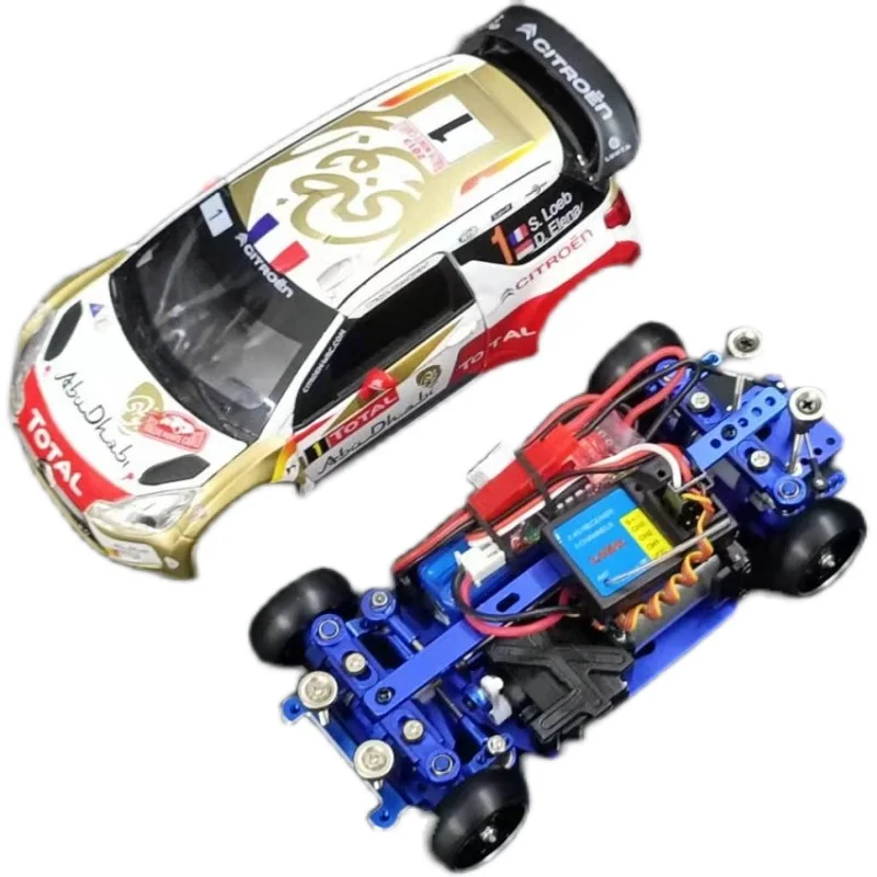 Assembled Mini Drift Speed Car 4WD RC Electric Model Racing Car RTR MINI-Q8 Brush Version