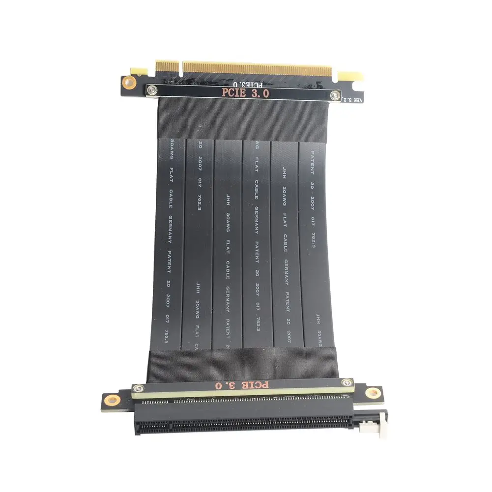 PCI Express X16 PCIe 3.0 Extension Cable High Shielding Property Flexible High Speed Riser Card Connector Port Adapter