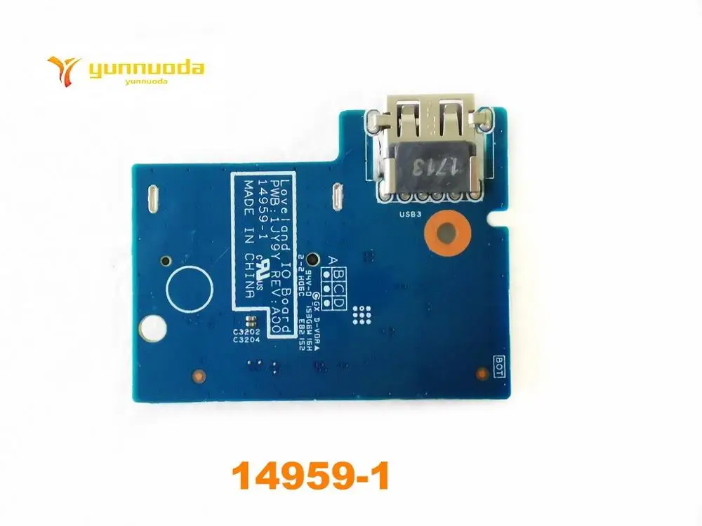 Original for DELL USB board Loveland IO Board PWB1JY9Y REV A00 14959-1 CN-04W9KG tested good free shipping