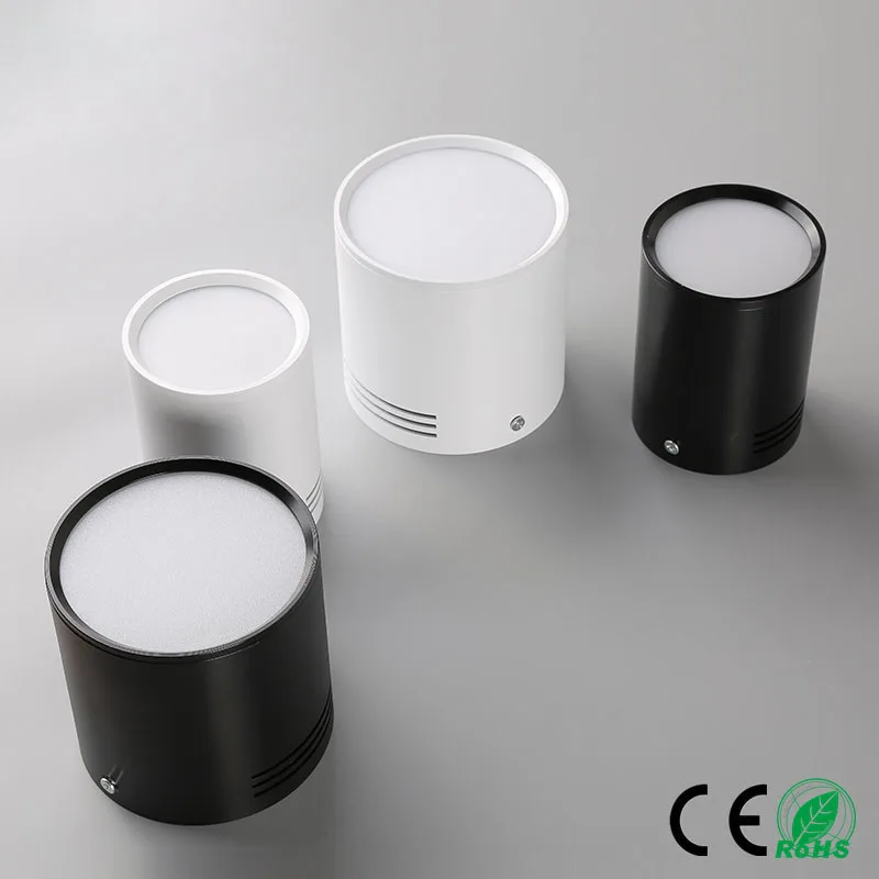 

2PCS LED Dimmable Surface Mounted LED Downlight 18W 12W 7W 5W High-performance LED Indoor Lighting AC110V-220V