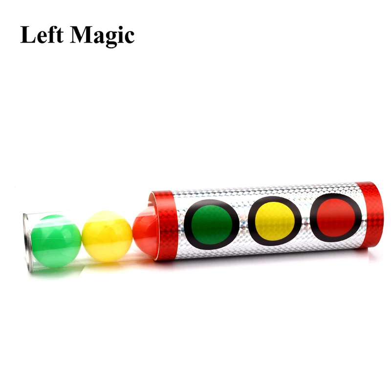 Miracle Balls Magic Tricks Traffic Lights Color Change Stage Magic Props Illusion Gimmick Mentalism Classic Toys G8239