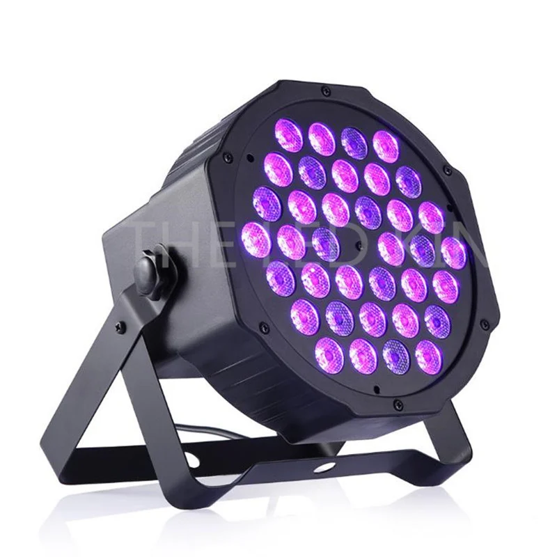 

DMX512 Ultraviolet Lighting Effects 54 LED Stage Light Effect DMX Par Light UV Projector Spotlight Sound Activated Disco Light