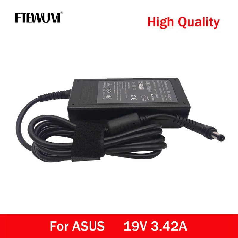 19V 3.42A 65W 5.5*2.5mm AC Laptop Adapter For ASUS X450 X450L X550V X501LA X551C X555 X550C A450C Y481C V85 A52F Charger Power