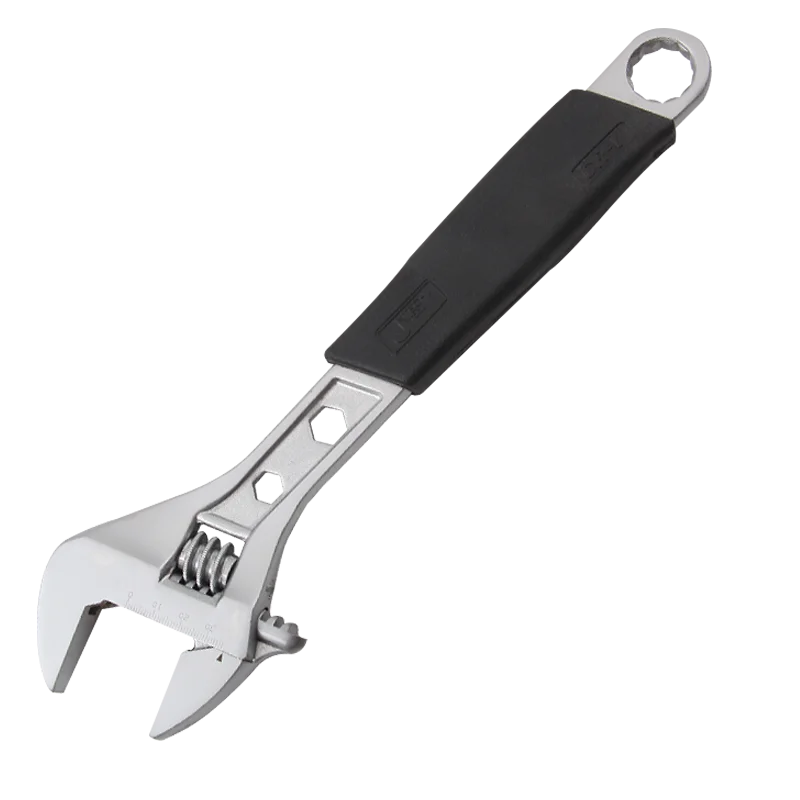 

Adjustable Wrench Non-Slip Soft Handle Plumbing Bathroom Pipe Wrench Repairing Tool Universal Spanner Mini Nut Key Hand Tools