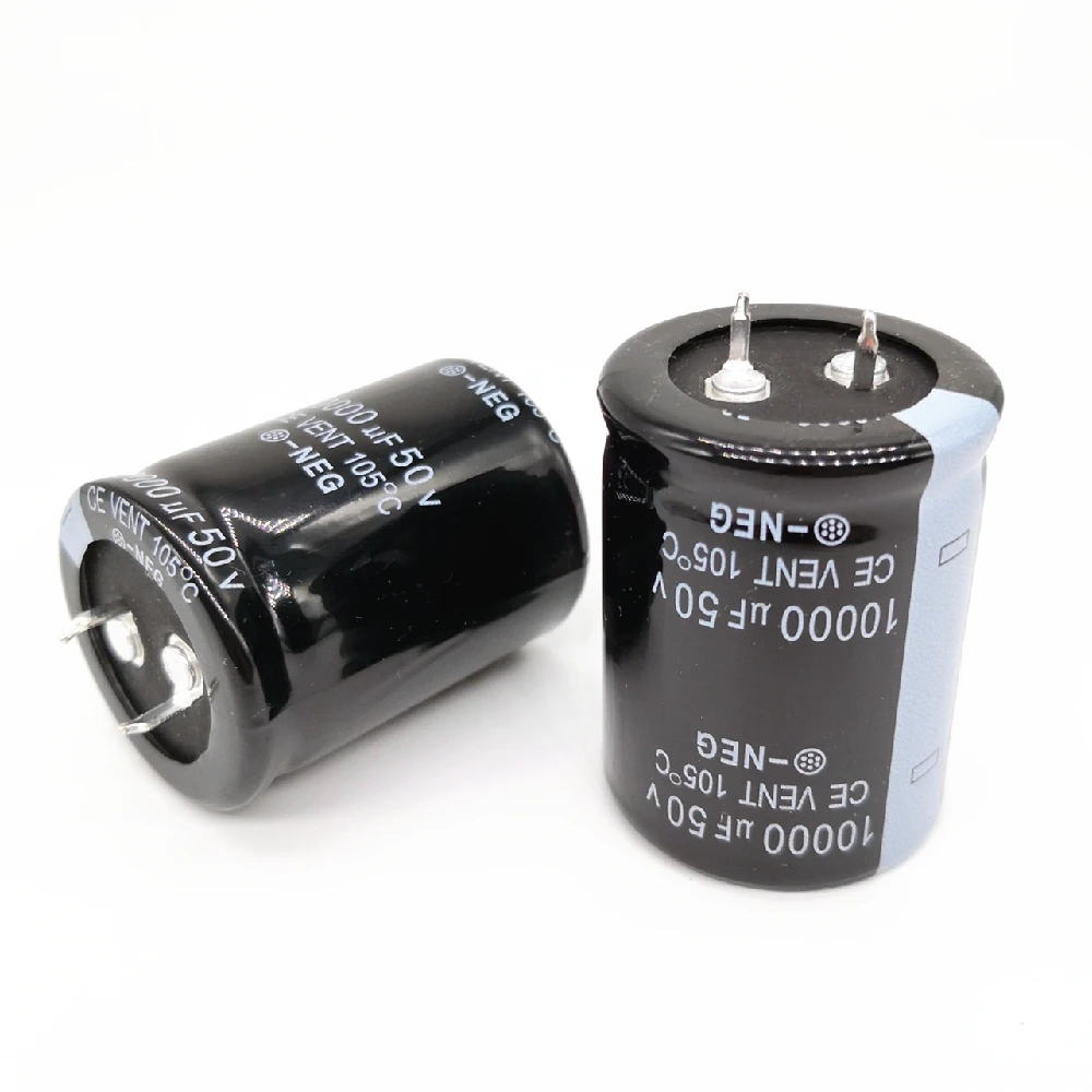 1pcs/lot 50V 10000UF Radial DIP Aluminum Electrolytic Capacitors size 30*40 10000UF 50V Tolerance 20%