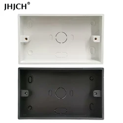 JHJCH caja de montaje externa, interruptor estándar y enchufe aplicable para cualquier posición de la superficie de la pared, 146mm * 86mm * 32mm para 146*86mm