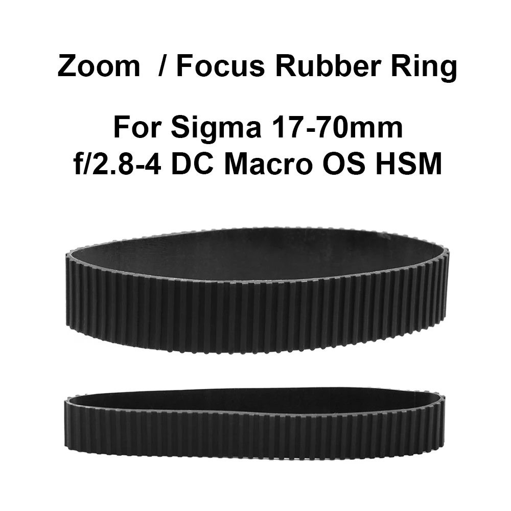 วงแหวนยางเลนส์ซูม/วงแหวนยางสำหรับ Sigma 17-70มม. F/2.8-4 DC MACRO OS HSM ส่วนซ่อมอุปกรณ์เสริมกล้อง