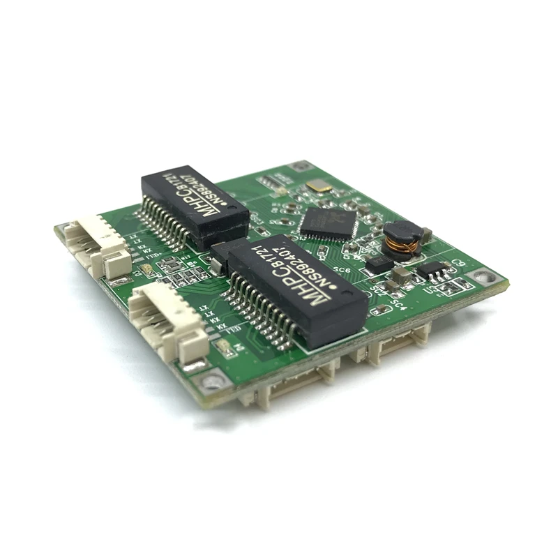 Módulo PBCswitch Mini PBC OEM, tamaño mini 3/4/5 puertos de 10/100Mbps, interruptores de red, placa Pcb, mini Módulo de interruptor ethernet