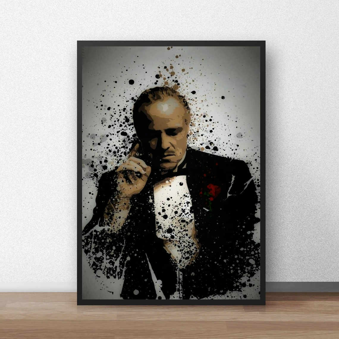 The Godfather Classic Nostalgic Movie Poster Canvas Art Print Home Decoration Wall Painting ( No Frame )