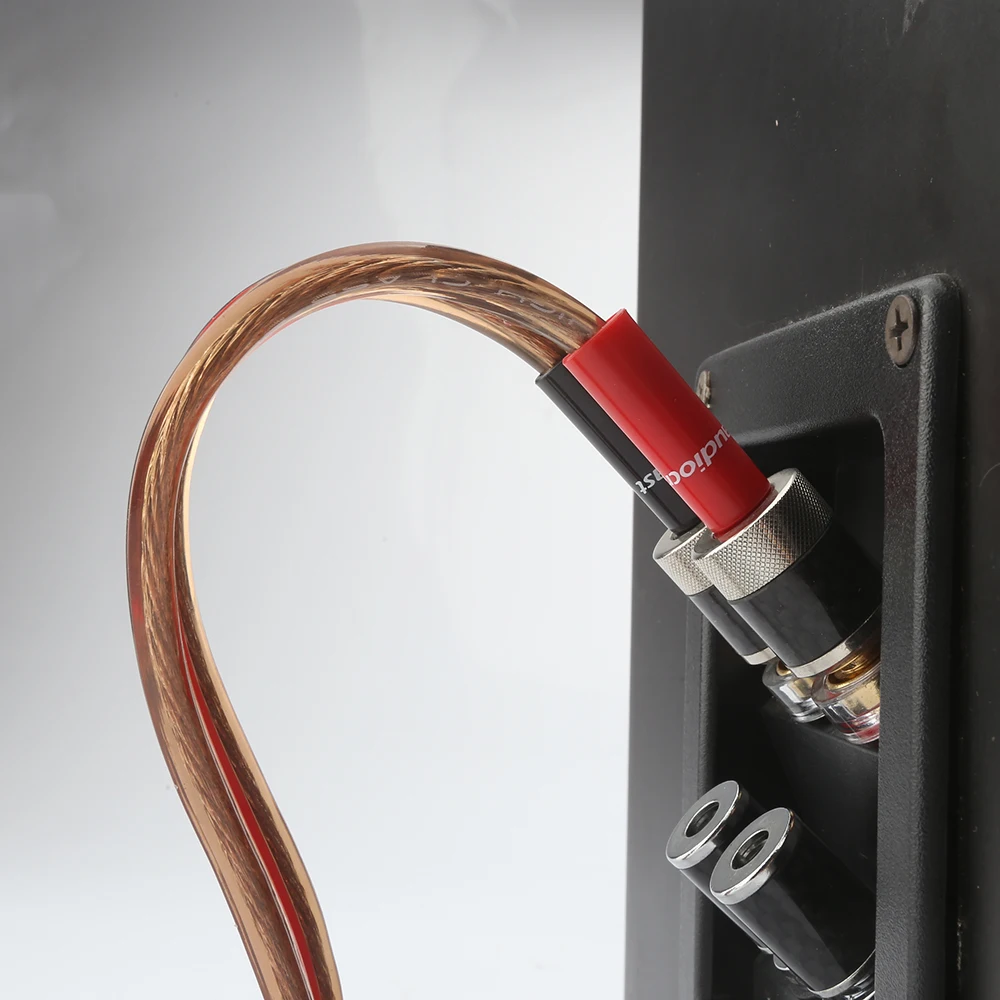 Hochwertiger B837G Bananenstecker Audiocrast 24k Vergoldeter 4mm Bananenstecker Hifi-Lautsprecherkabel-Verbinder – Detail 1
