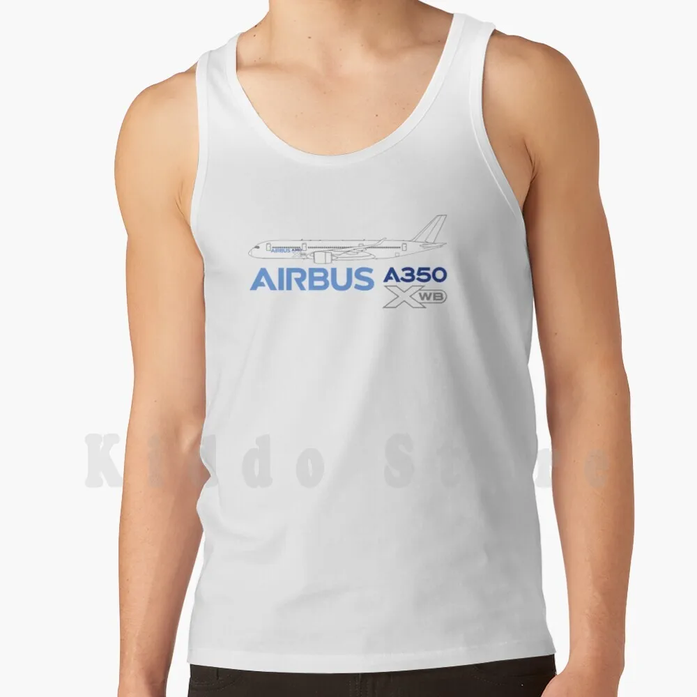 Airbus A350 Line Drawing Tank Tops Vest Sleeveless Airbus A350 A350 Airbus A350 Airbus A350 900 Xwb Widebody