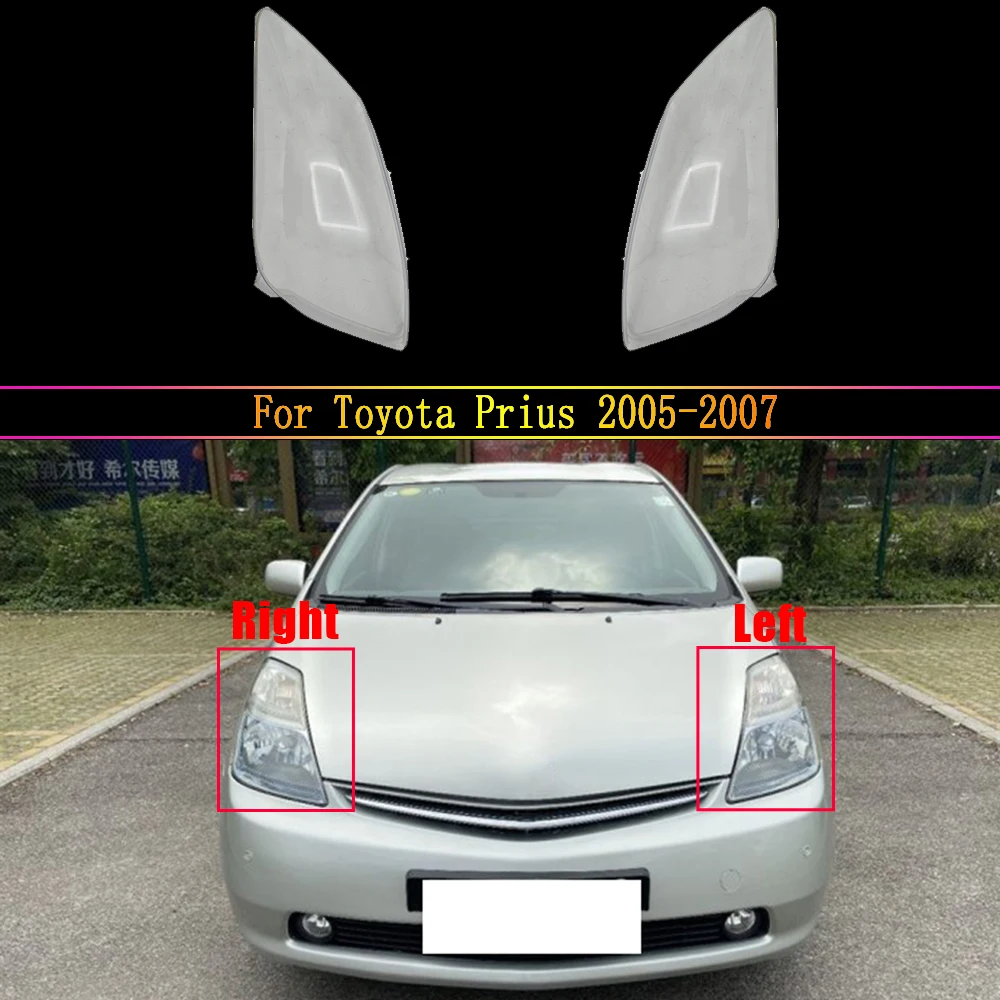 

For Toyota Prius 2005 2006 2007 Car Glass Lamp Headlamp Lampcover Shell Auto Lampshade Headlight Lens Cover