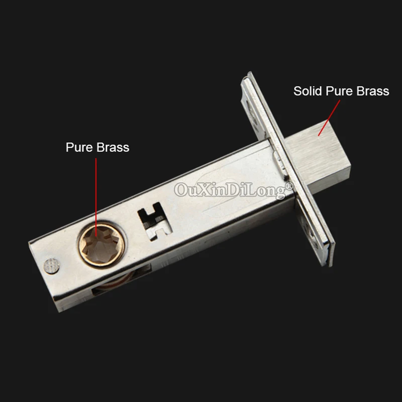 Brand New 1 Piece European Brass Cylinder Lock Tongue Lock Core Door Lock Repair Parts Center Distance 60mm/70mm