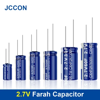 2.7V 슈퍼 파라 커패시터 대만 CDA 1F/3.3F/10F/20/25F/60F 차량 여행 데이터 레코더 예비 전원 R-타입 