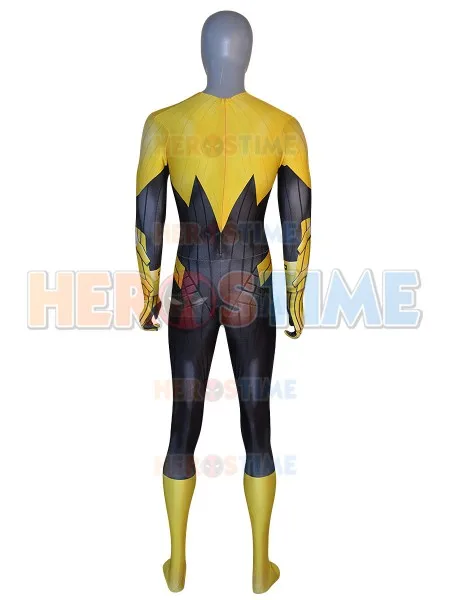 Nieuwe Gele Lantaarn Cosplay Kostuum 3D Gedrukt Hoge Kwaliteit Spandex Zentai Bodysuit Halloween Kostuum Voor Volwassenen/Kinderen/Custom gemaakt