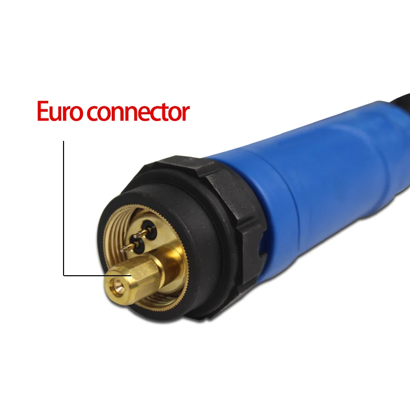 15AK MIG Welding Torch 3m 5m 10ft Air Cooled with Euro Connector MAG Welder Gun for 180A Welding Machine