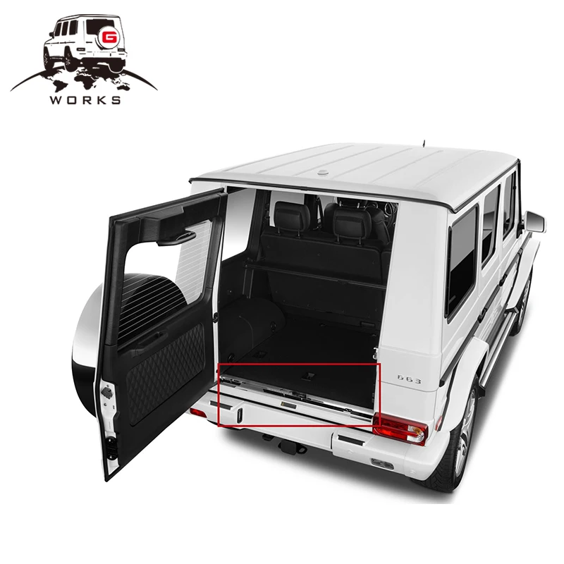 

1990~2018year G Class G Wagon W463 G63 G65 G55 G400 G350 G500 Welcome Pedal W463 Car Rear Door Welcome Pedal With A Style Lights