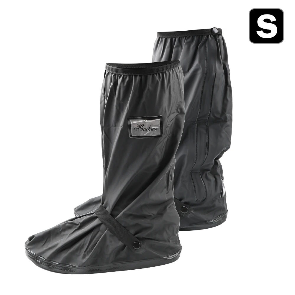 Wiederverwendbare Motorrad-Roller-Dirt-Bike-Regenschuh-Abdeckung, rutschfeste Stiefelüberzüge, Unisex-Fahrradschuh-Schutz für regnerischen, verschneite Tage