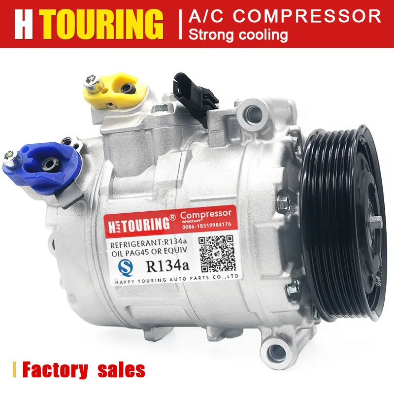 7SEU17C AC Compressor for BMW 325I 325XI 328I 328XI 330I 330XI 525I 525XI 528I 528XI 530I 530XI M3 M5 M6 64526918753 64526956715