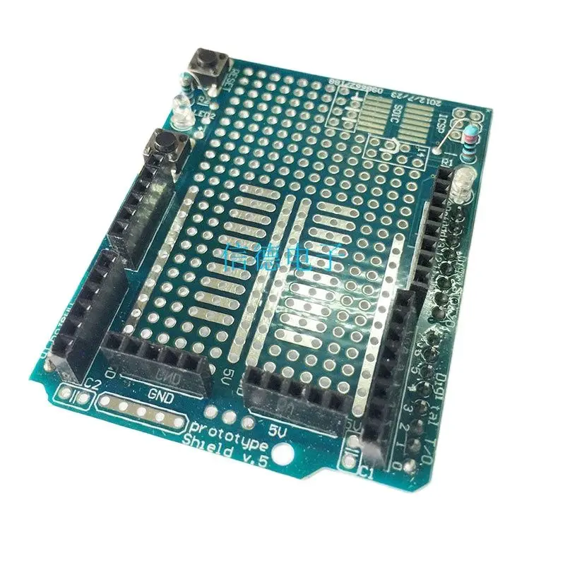 ミニブレッドボードプラグインパンチ付きプロテクションボード拡張ボード