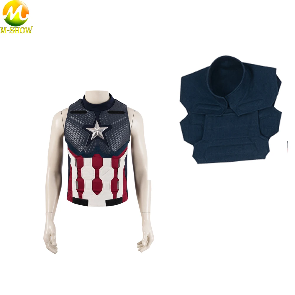 

Captain Steven Roger Cosplay Vest Pants Top Halloween Costume For Men