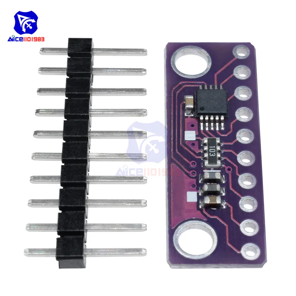 diymore DC 2 -5V 4 CH ADS1115 Module ADC with Pro Gain Microcontroller 16 Bit Amplifier Board for Arduino I2C IIC ADC AVDD