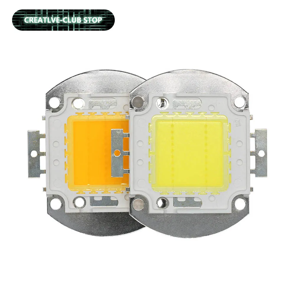 LED Chips Diode SMD 10W 20W 30W 50W 100W DC12-14V DC30-32V High Power 35mil Copper LED Integrated Light Source Light Floodlight