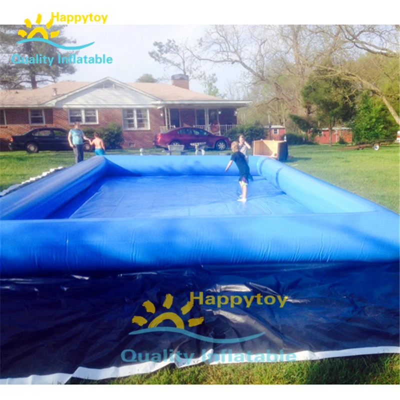 Giant Big Size Inflatable Water Pool For Play Boat And Walking Ball