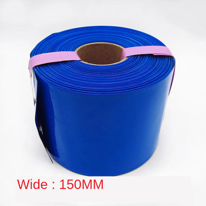 140mm - 400mm  Heat Shrink Tube Tubing Li-ion Wrap Cover Skin PVC Shrinkable Film Battery Pack Accessories 18650 Lithium Battery