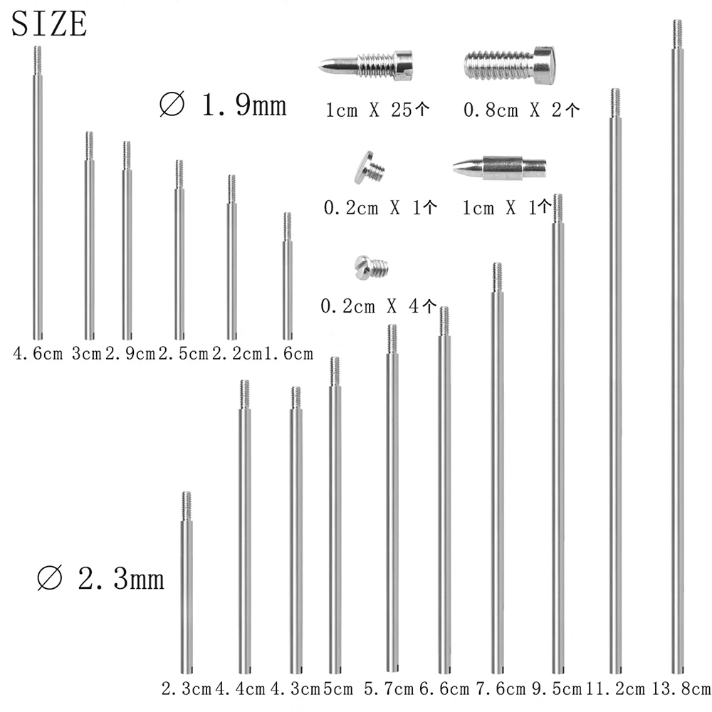 Imagem -03 - Conjunto Soprano Saxofone Peças de Reparo Sax Reparação Kit Ferramenta Aço Acessórios Madeira Instrumento Peças Reposição 57 Peças