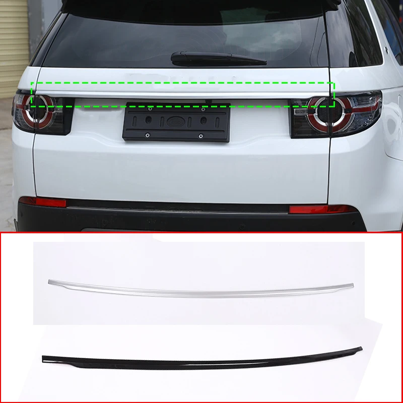 

Rear Tail Trunk Door Lid Upper Tailgate Overlay Strip Decoration Cover Trim For Land Rover Discovery Sport 2015-2019 Accessories