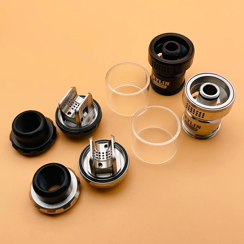 DSXvape kylin mini v2 rta atomizer 3ml/5ml 24.4mm top fill single coil airflow intake adjustable rebuildable tank vape vaporizer