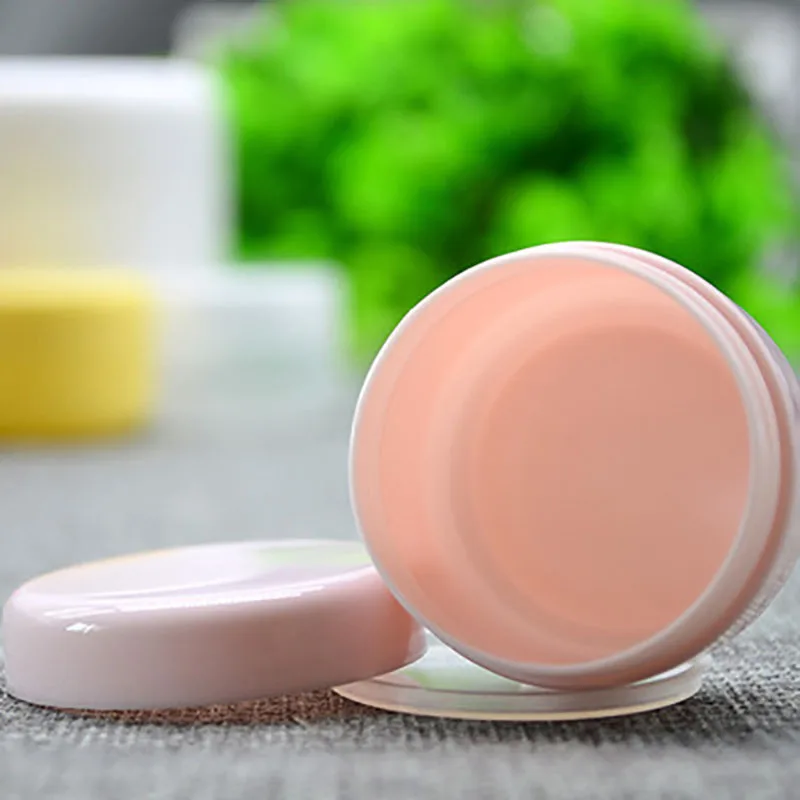 1PCS Refillable Bottles Plastic Empty Makeup Jar Pots Travel Face Cream Lotion Cosmetic Container Box Travel Bottle 10/20/30g